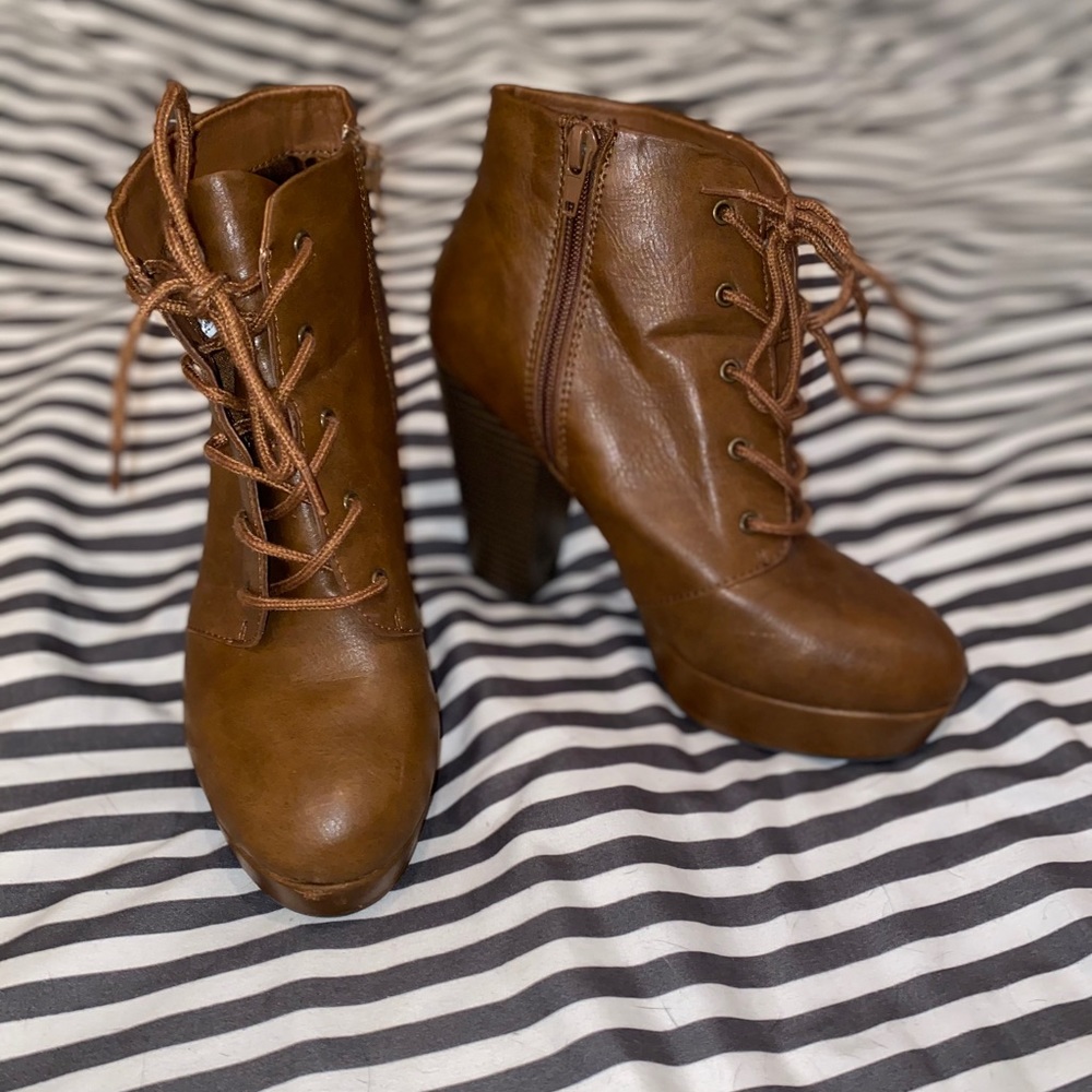 Women’s booties with heels